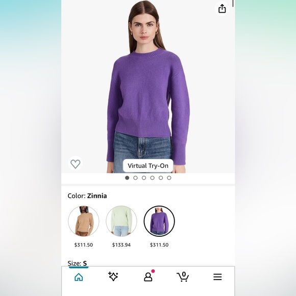Vince Wool Cashmere Sweater XS - Picture 5 of 5